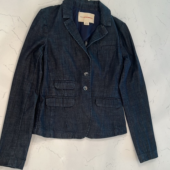 Pilcro and the Letterpress denim blazer - Picture 7 of 8